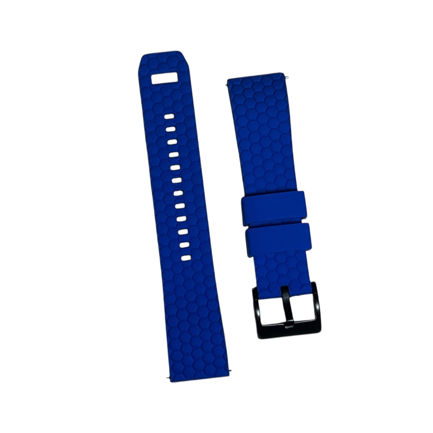 Blue Top Black Bottom Honeycomb Watch Band