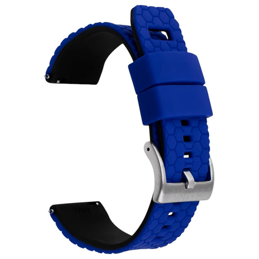 Blue Top Black Bottom Honeycomb Watch Band